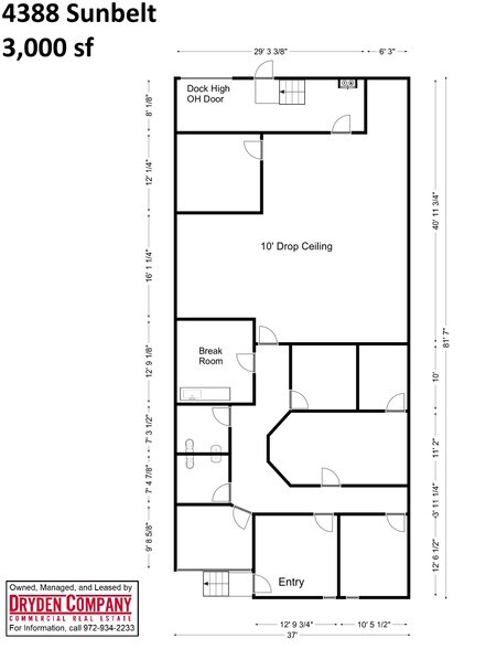 More Photos Of 4384-4398 Sunbelt Dr, Addison Light Manufacturing For Lease