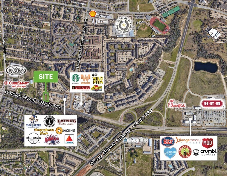 More Photos Of 1201 Wellborn Rd, College Station Land For Lease