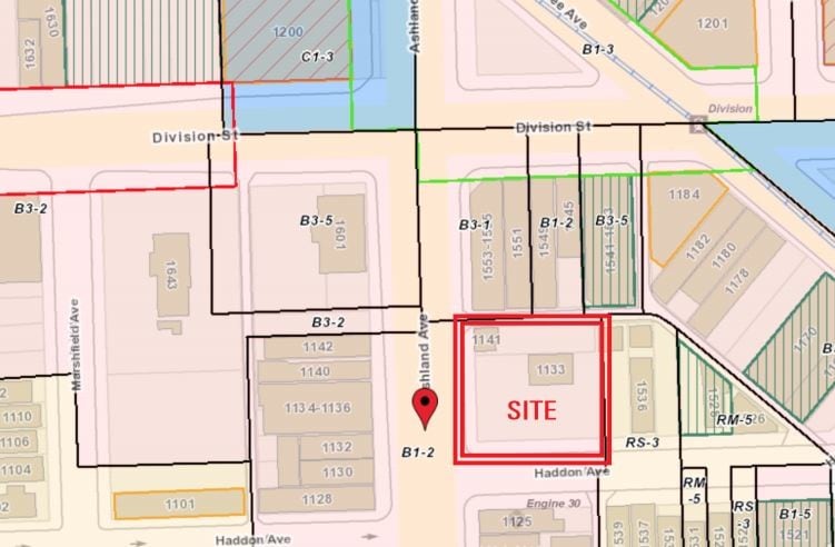 More Photos Of 1133 N Ashland Ave, Chicago Land For Lease