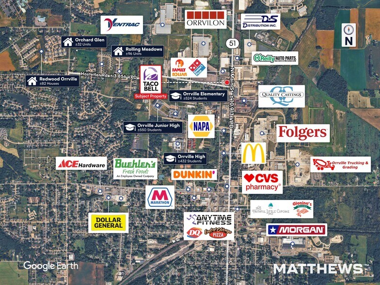 More Photos Of 1305 N Main St, Orrville Fast Food For Sale