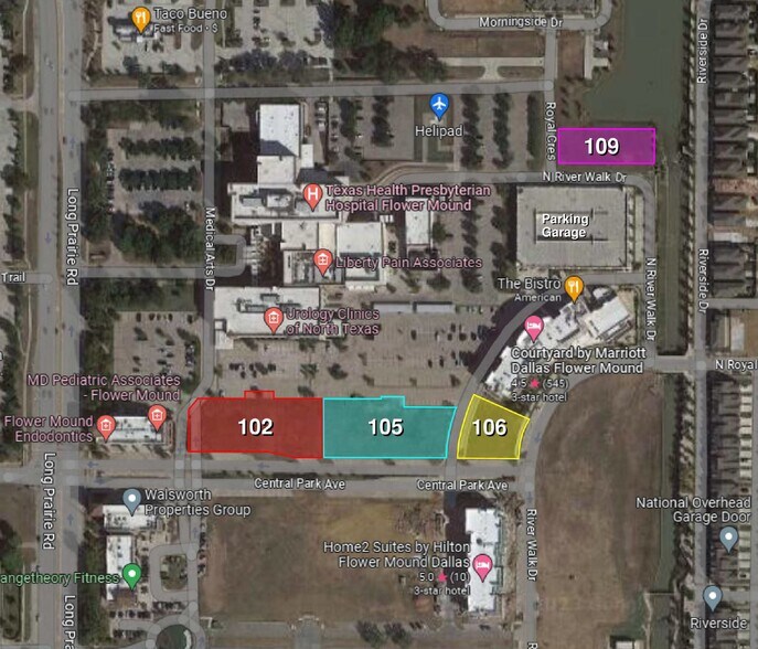 More Photos Of 2460-2554 Central Park Avenue & 4460 N River Walk, Flower Mound Land For Sale