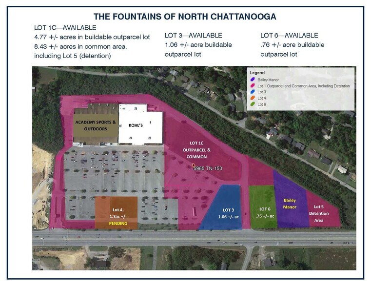 Primary Photo Of 5965 Hwy 153, Hixson Land For Sale