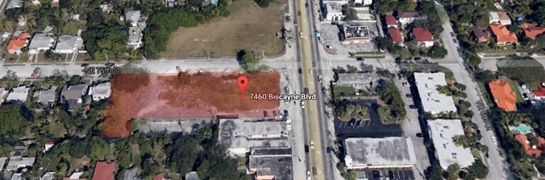 More Photos Of 7460 Biscayne Blvd, Miami Land For Lease