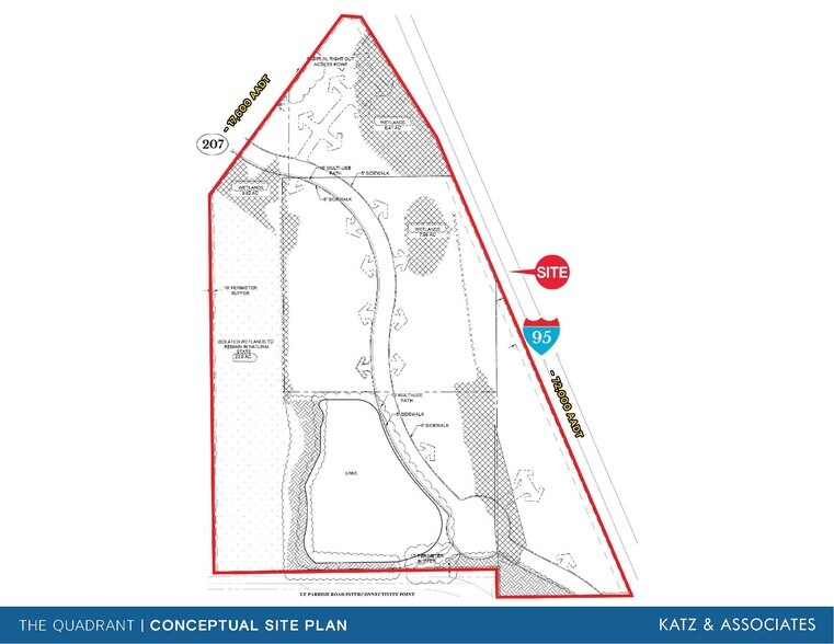 More Photos Of SWQ of Interstate 95 & State Road 207, Elkton Land For Lease