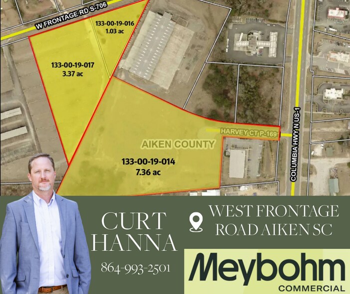 Primary Photo Of West Frontage rd, Aiken Land For Sale