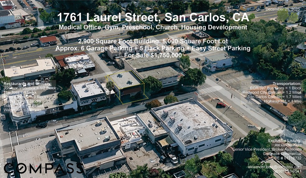 More Photos Of 1761 Laurel St, San Carlos Medical For Sale