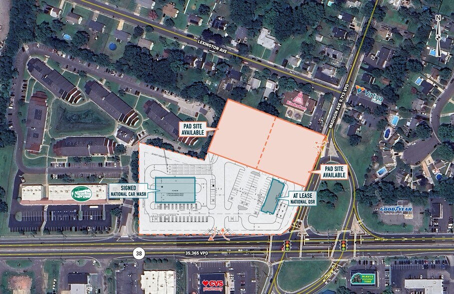 Primary Photo Of 1573 NJ-38, Lumberton Township Land For Lease