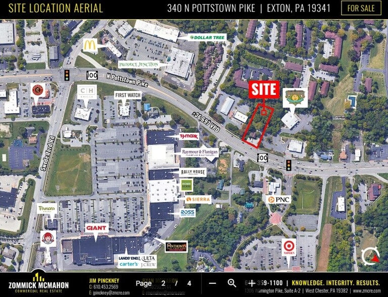 More Photos Of 340 N Pottstown Pike, Exton Freestanding For Sale