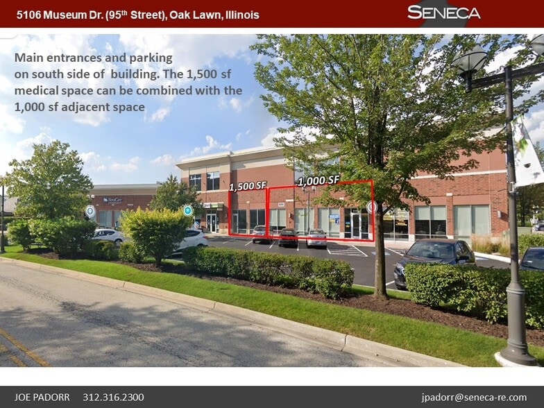 More Photos Of 5100-5116 Museum Dr, Oak Lawn General Retail For Lease