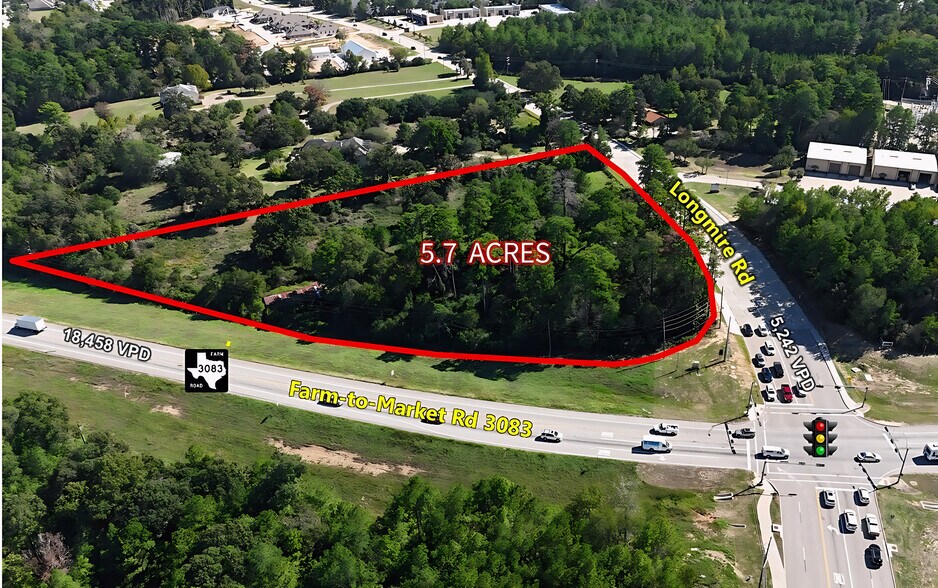 More Photos Of 1938 Longmire Rd, Conroe Land For Sale