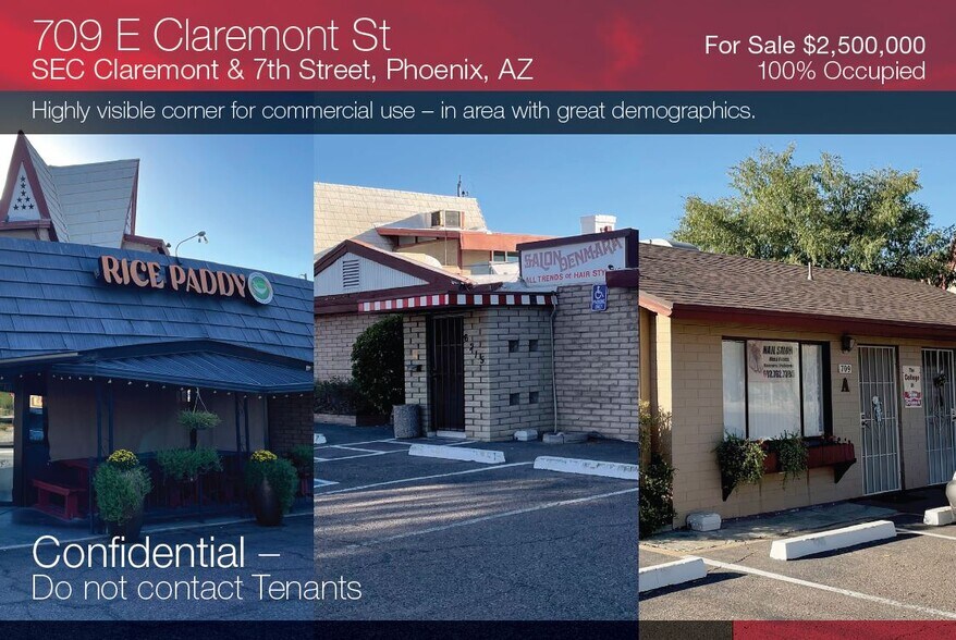 More Photos Of 709 E Claremont St, Phoenix General Retail For Sale