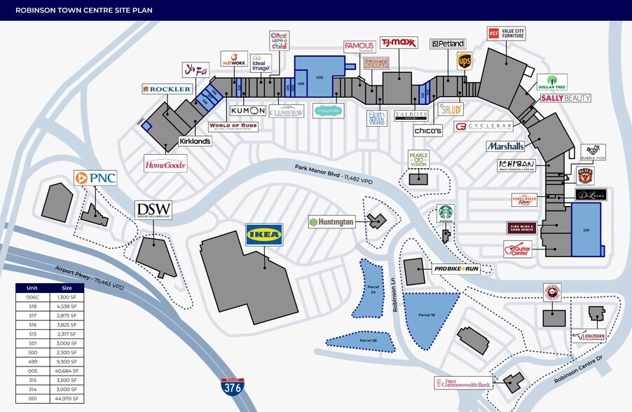 More Photos Of 1000-1450 Park Manor Blvd, Pittsburgh Unknown For Lease