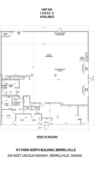 More Photos Of 630 W Lincoln Hwy, Merrillville Showroom For Lease