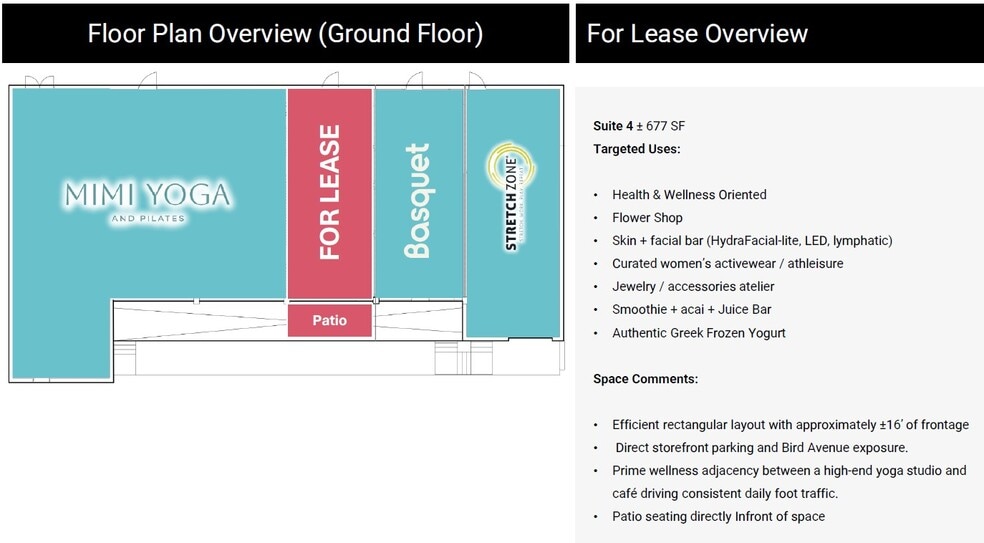 More Photos Of 2829 Bird Ave, Miami Storefront For Lease