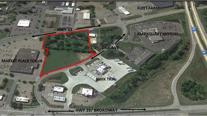 Primary Photo Of 328 Oak Ave, Menomonie Land For Sale