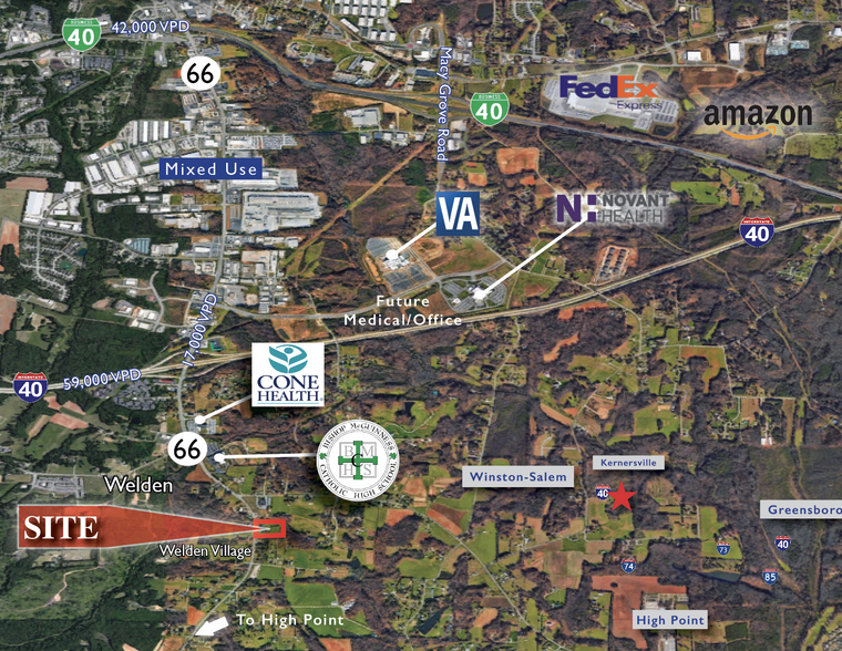 Primary Photo Of 1831 Hwy 66, Kernersville Land For Sale