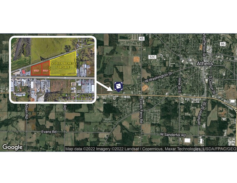 More Photos Of 00 Hwy 72 W, Athens Land For Sale