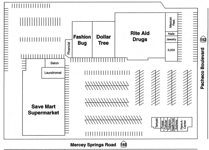 More Photos Of 1313-1341 E Pacheco Blvd, Los Banos Freestanding For Lease