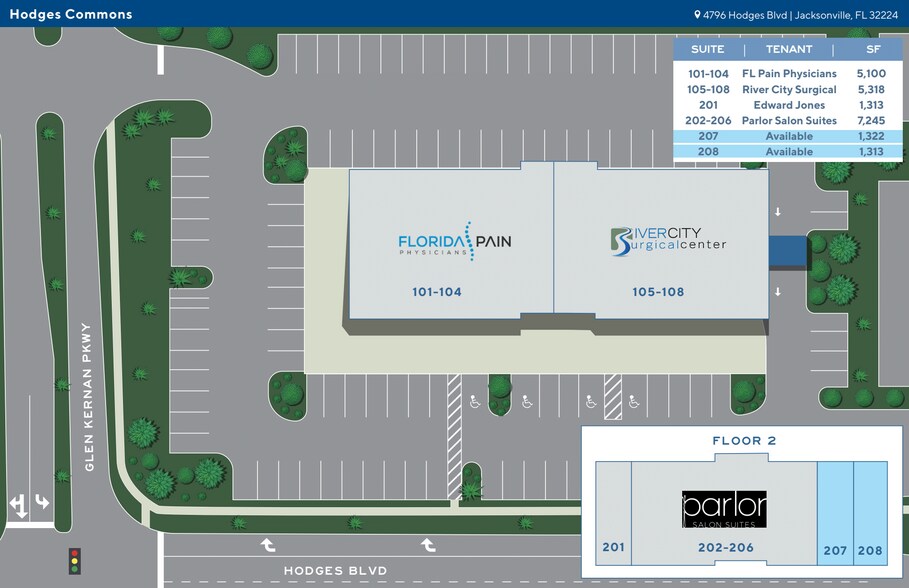 More Photos Of 4796 Hodges Blvd, Jacksonville Storefront Retail Office For Lease