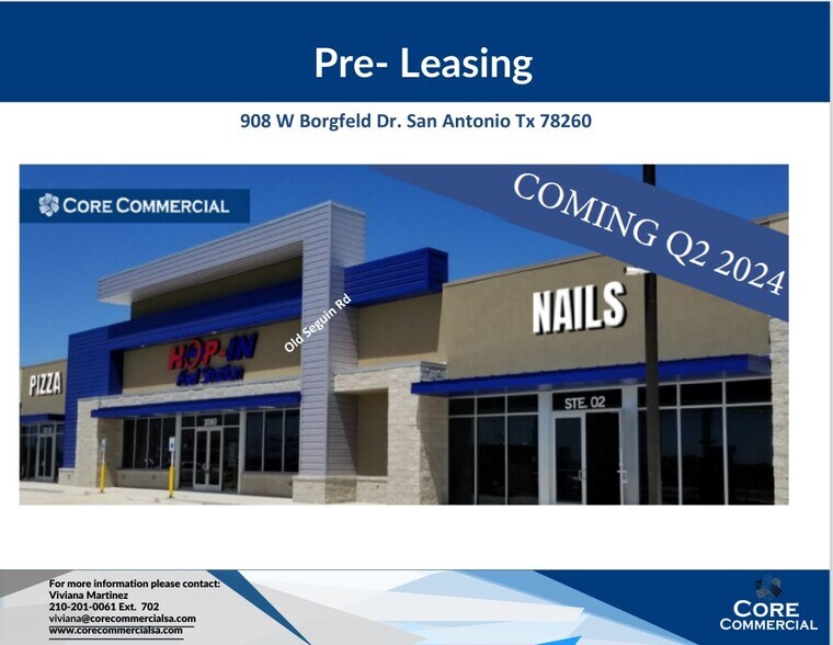 Primary Photo Of 908 W Borgfeld Dr, San Antonio Land For Lease