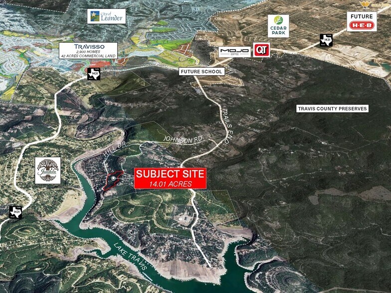 More Photos Of 11001 Hill Dr, Leander Land For Sale