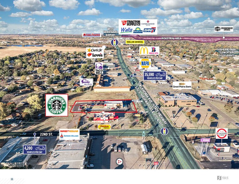 More Photos Of 2215 Oklahoma Ave, Woodward Fast Food For Sale