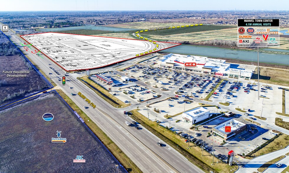 More Photos Of Highway 6 @ Kirby Dr, Manvel Land For Lease