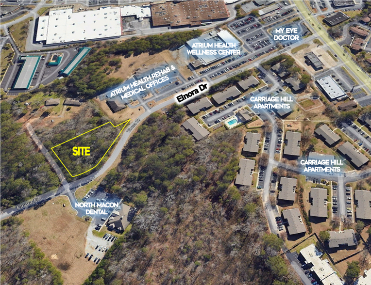 Primary Photo Of 4023 Elnora Dr, Macon-Bibb Land For Sale