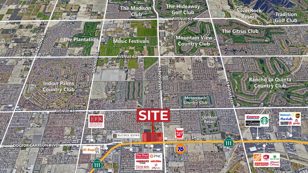 Primary Photo Of SEC Highway 111 & Madison St, Indio Land For Sale