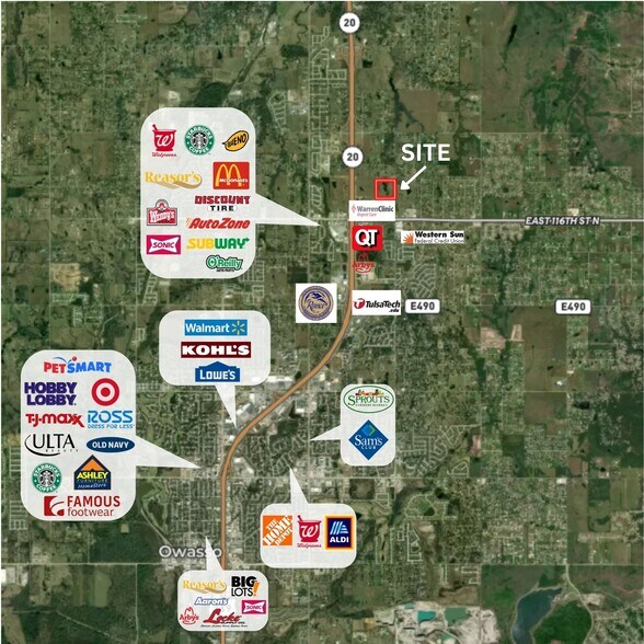 More Photos Of 11980 N 145th East Ave, Collinsville Land For Sale