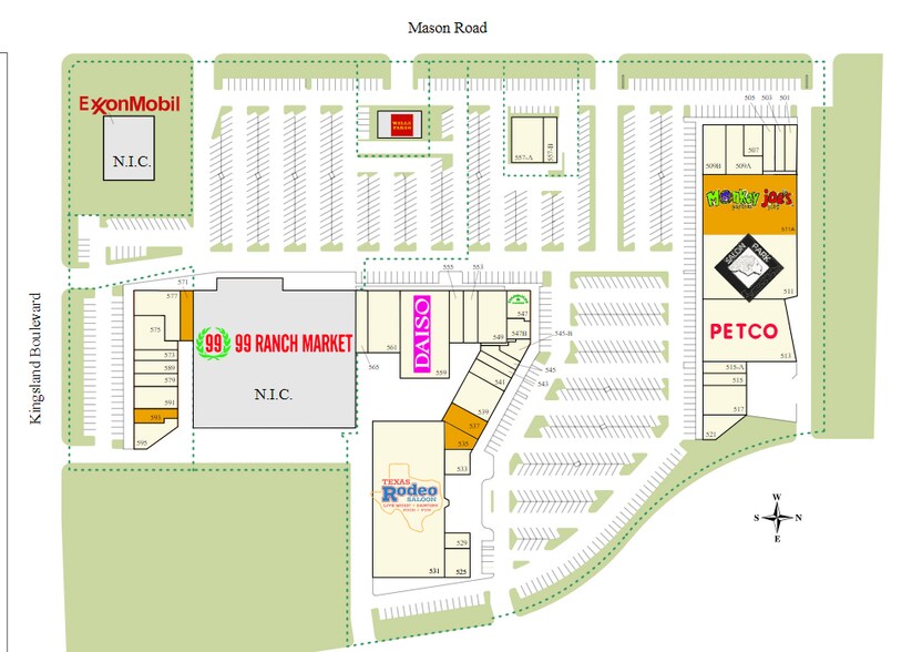 More Photos Of 501-521 S Mason Rd, Katy Storefront For Lease