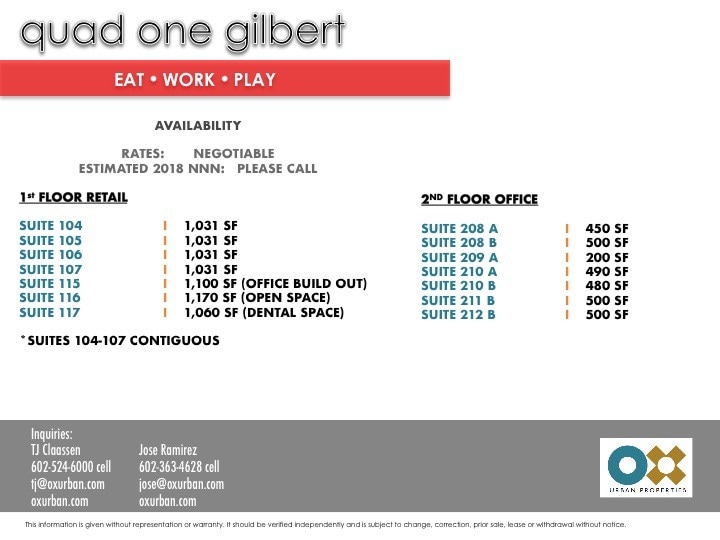More Photos Of 1111 N Gilbert Rd, Gilbert Storefront Retail Office For Lease