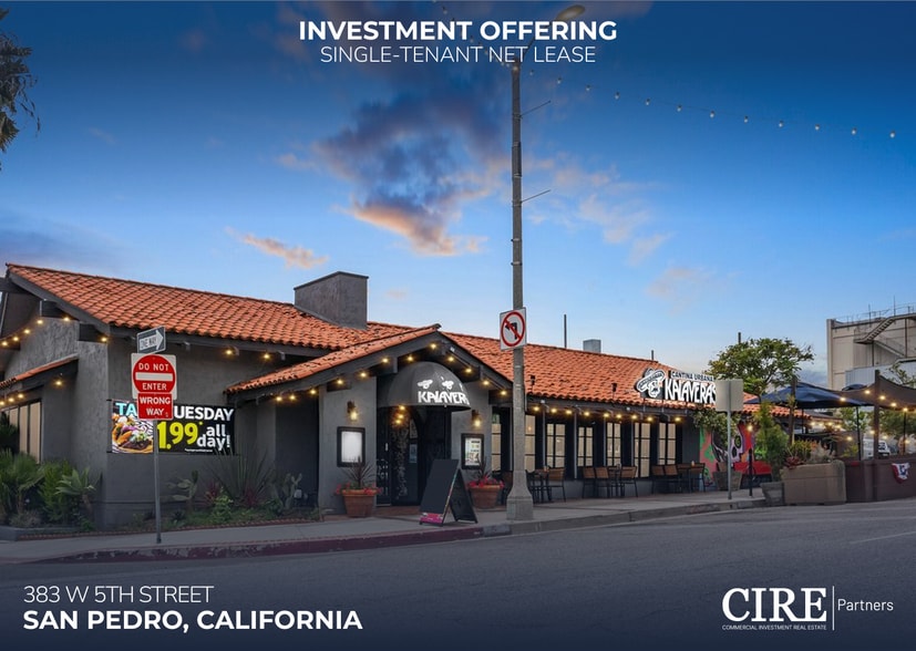 Primary Photo Of 383 W 5th St, San Pedro Restaurant For Sale