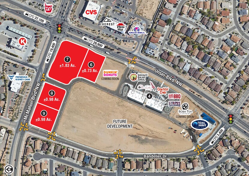 More Photos Of Unser Blvd @ McMahon Boulevard, Albuquerque Land For Sale