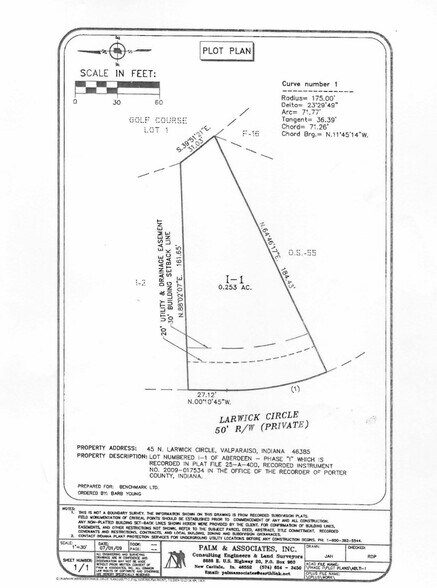 More Photos Of Larwick Cir, Valparaiso Land For Sale