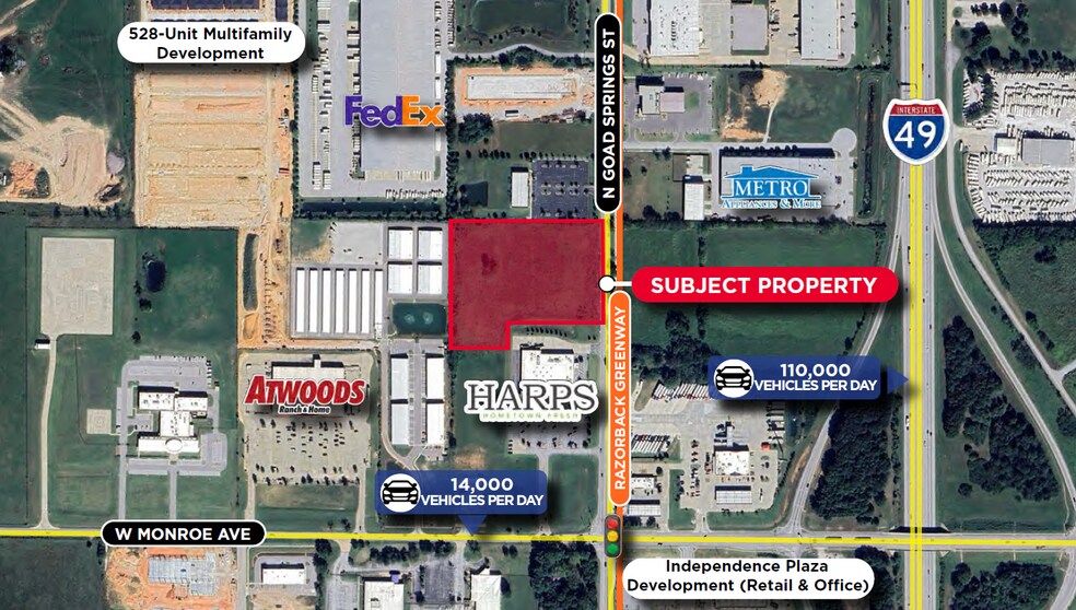 More Photos Of N Goad Springs St, Lowell Land For Sale