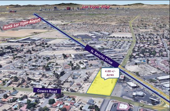 Primary Photo Of 3500 N Rancho Dr, Las Vegas Land For Sale