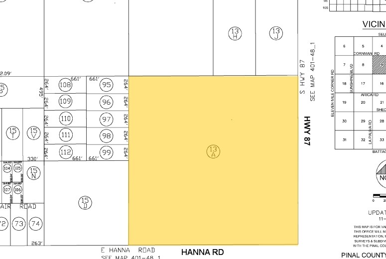 More Photos Of NW Hwy 87 & Hanna Rd @ Hanna Rd, Eloy Land For Sale