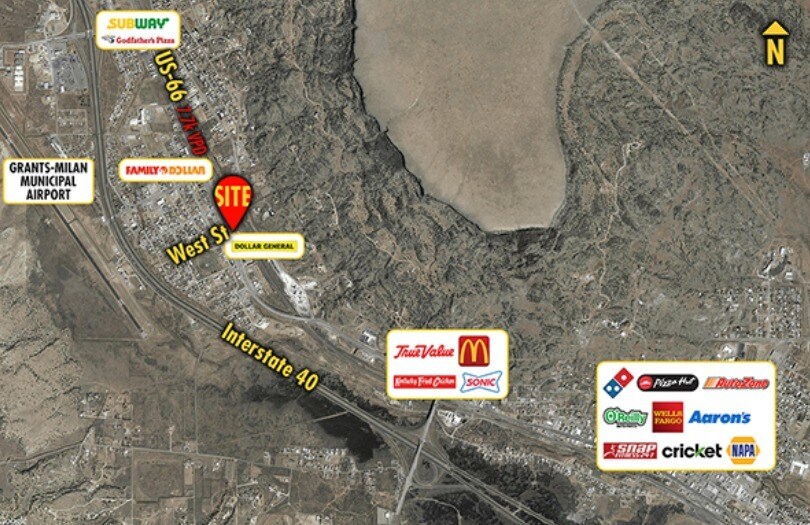 More Photos Of 610 U.S. Rte 66, Grants Service Station For Lease