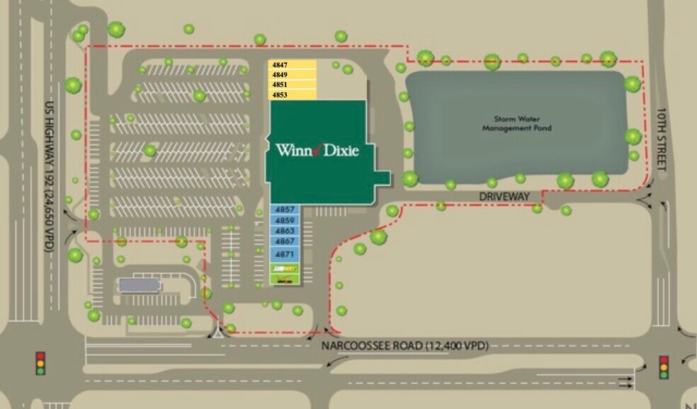 More Photos Of 4855-4879 E Irlo Bronson Memorial Hwy, Saint Cloud Unknown For Lease