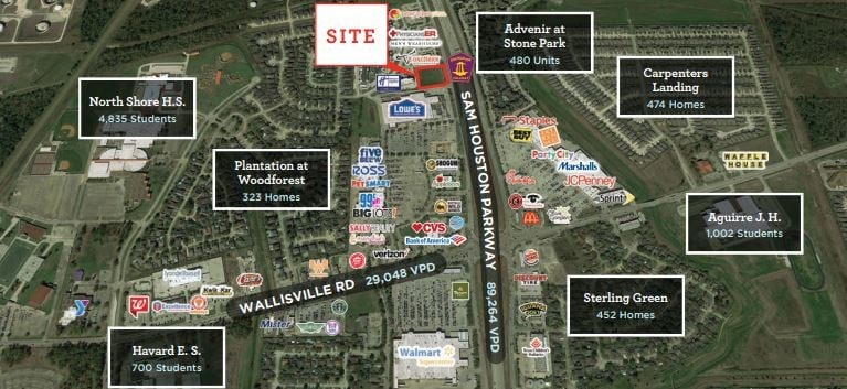 Primary Photo Of NWQ E Sam Houston Pkwy N & Wallisville Rd, Houston Freestanding For Lease