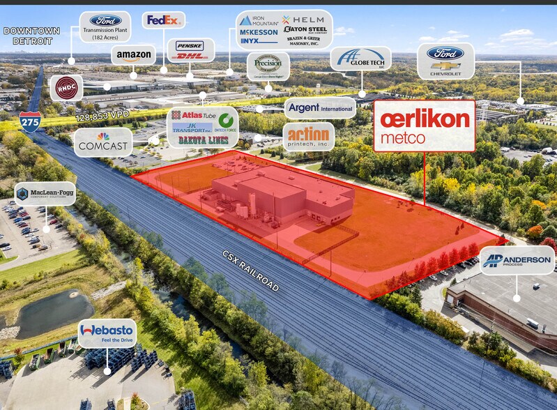 More Photos Of 41144 Concept Dr, Plymouth Manufacturing For Sale