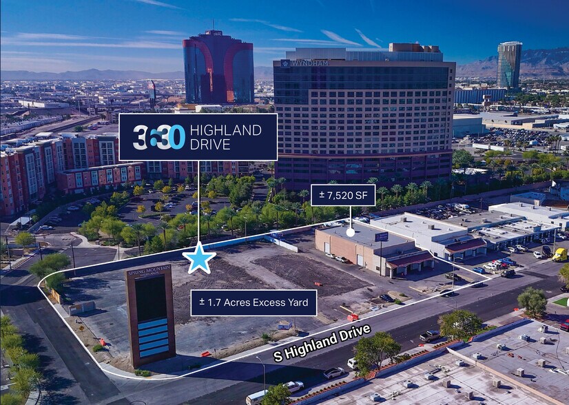 Primary Photo Of 3630 S Highland Dr, Las Vegas Warehouse For Lease