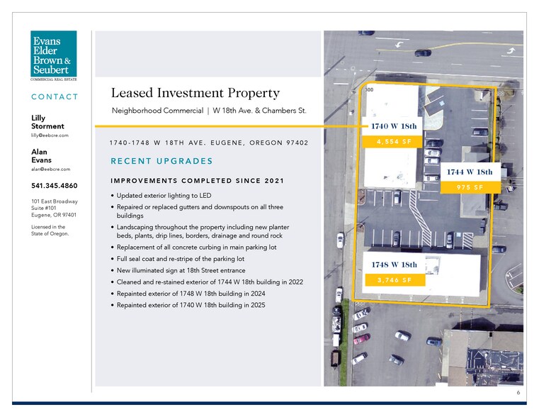 More Photos Of 1740 W 18th Ave, Eugene Office For Sale