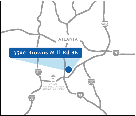 More Photos Of 3500 Browns Mill Rd SE, Atlanta Warehouse For Lease