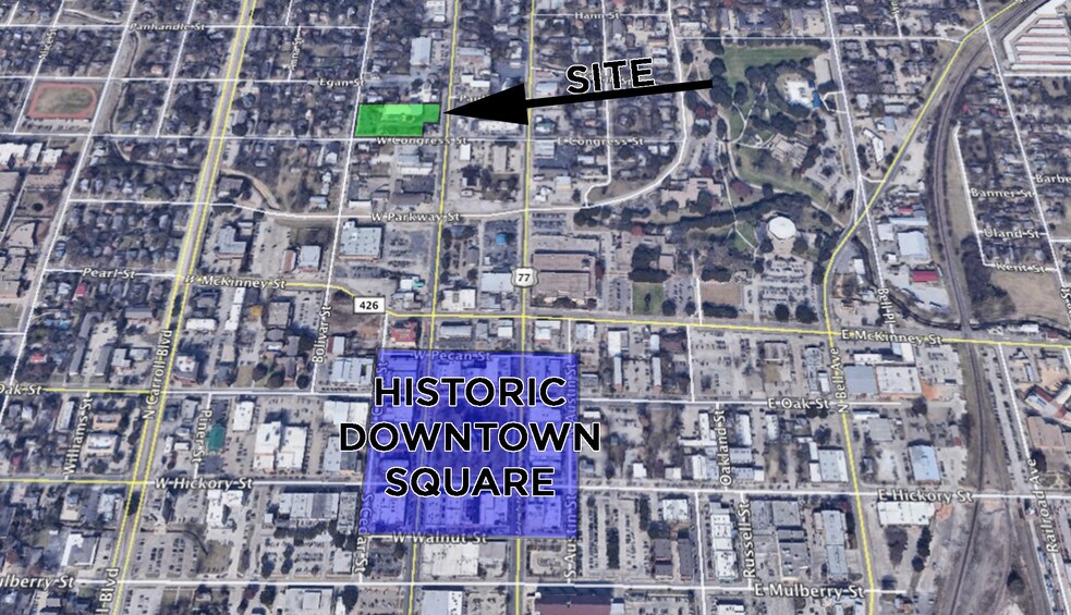 More Photos Of 200 W Congress St, Denton Office For Sale