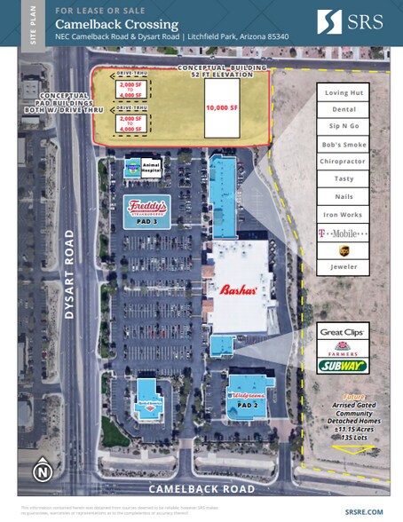 Primary Photo Of Nec Camelback Rd & Dysart Rd, Litchfield Park General Retail For Sale