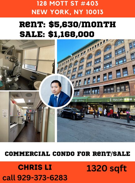 More Photos Of 128-138 Mott St, New York Medical For Lease