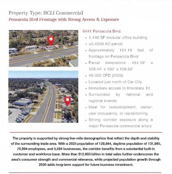 More Photos Of 8441 Pensacola Blvd, Pensacola Auto Dealership For Sale