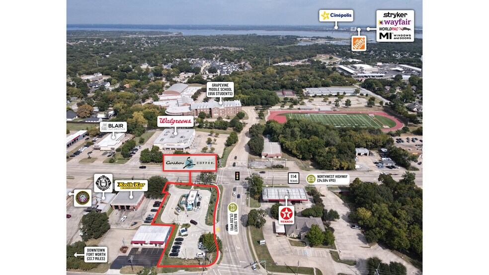 More Photos Of 897 W. Northwest hwy, Grapevine Fast Food For Sale